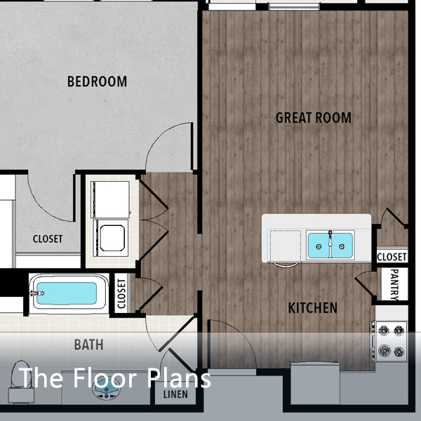 Spacious Floor Plans